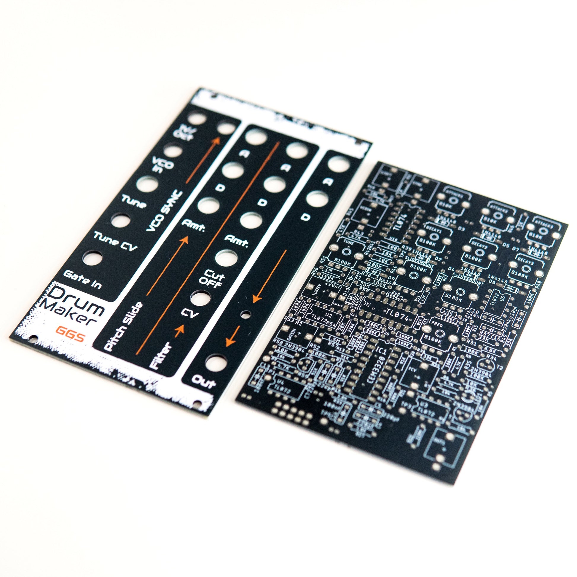 This Eurorack synth kit transforms your VCO into a versatile drum sound generator. Create deep bass drums, punchy kicks, or tom-like percussion. Its onboard filter and VCA shape your drum tones precisely, while attack/decay controls deliver dynamic results.
Keywords: Eurorack, synth kit, DIY, modular, music, audio, electronics, sound, analog synthesizer, affordable music gear, synth building.