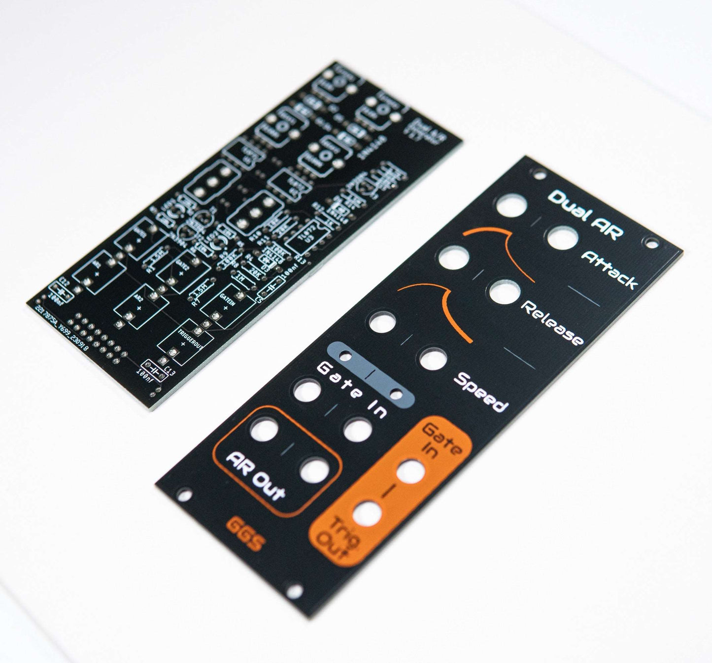 Dual Attack / Release Envelope Generator / Eurorack / PCB & Front Panel