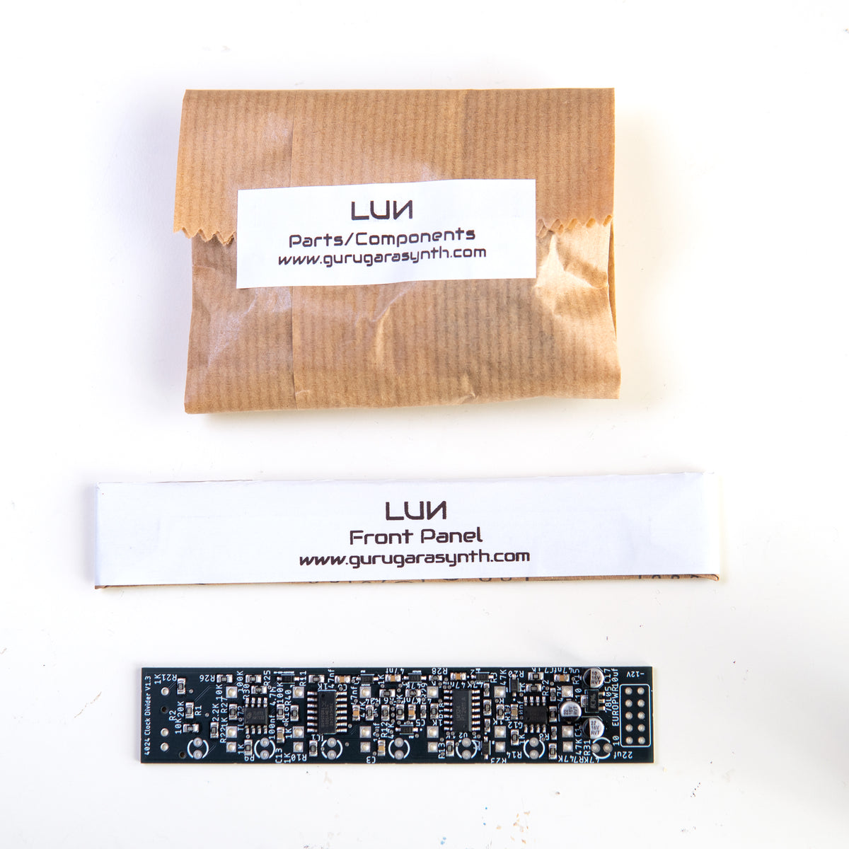 LUN | Clock Divider | DIY Eurorack Full Kit | 4HP