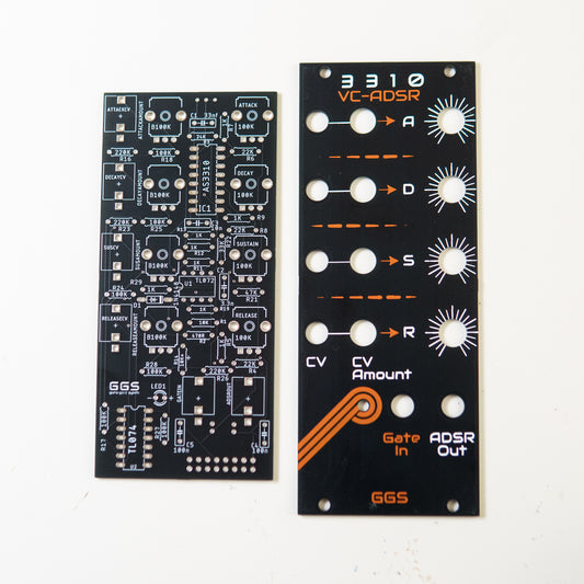 [B-Stock] 3310 VC-ADSR PCB and Front Panel Kit