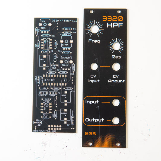 [B-Stock] 3320 High Pass Filter – PCB & Panel Kit