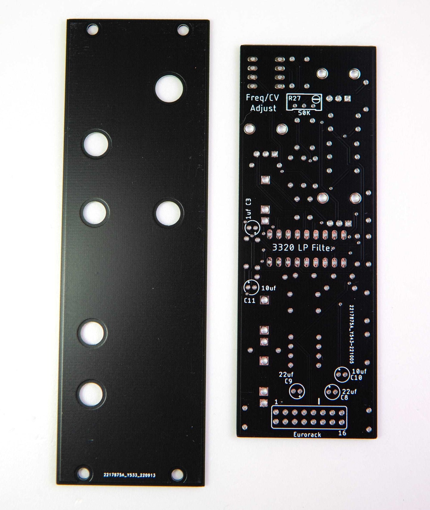 3320 VCF / PCB & Front Panel / Eurorack