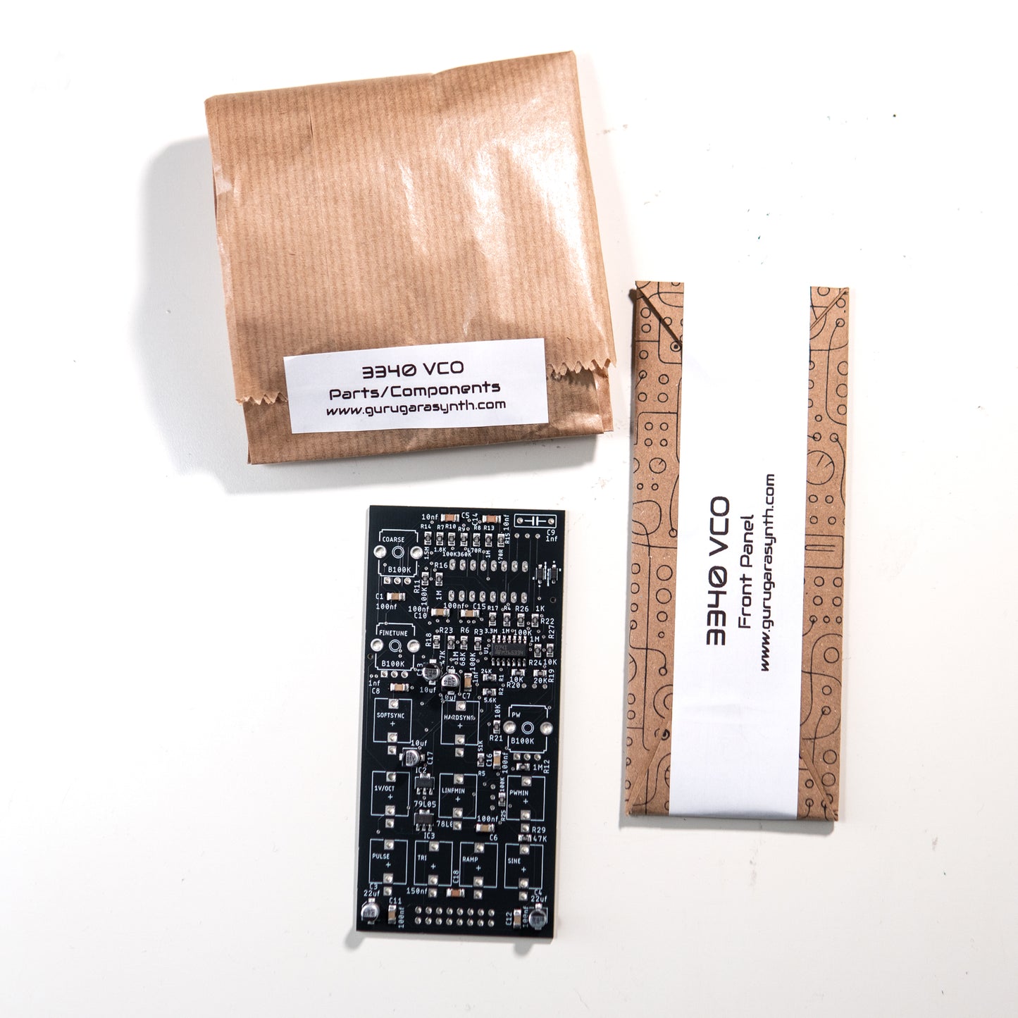 3340 VCO (Voltage Controlled Oscillator) – Full DIY Kit