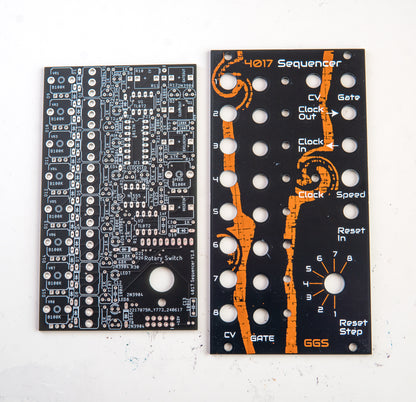 [B-Stock] 4017 Sequencer - PCB and Front Panel Kit