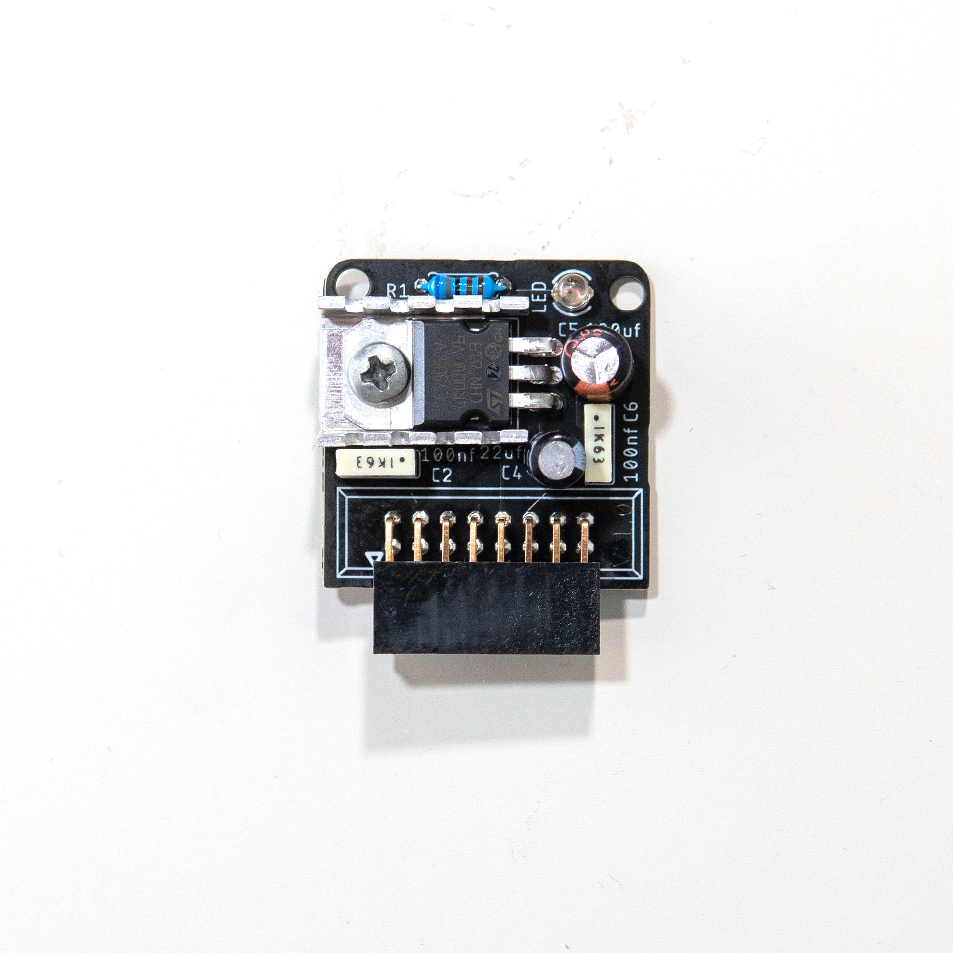 5V PSU for eurorack modular synth. Fully built and easy install directly on the bus board. 