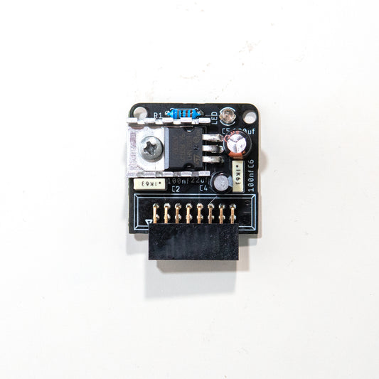 5V PSU for eurorack modular synth. Fully built and easy install directly on the bus board. 