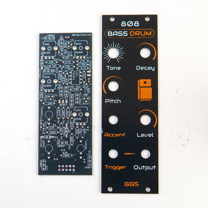 [B-Stock] 808 Bass Drum PCB and Front Panel Kit