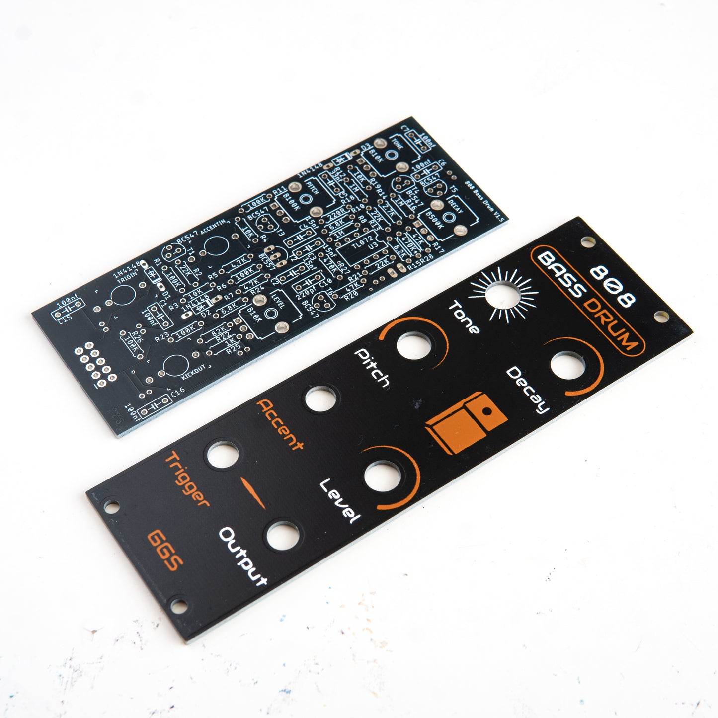 [B-Ware] 808 Bass Drum PCB- und Frontplatten-Kit