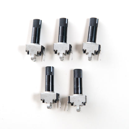 9mm Linear Potentiometer. PCB Mount.  Complete your DIY Eurorack module with our premium potentiometers.