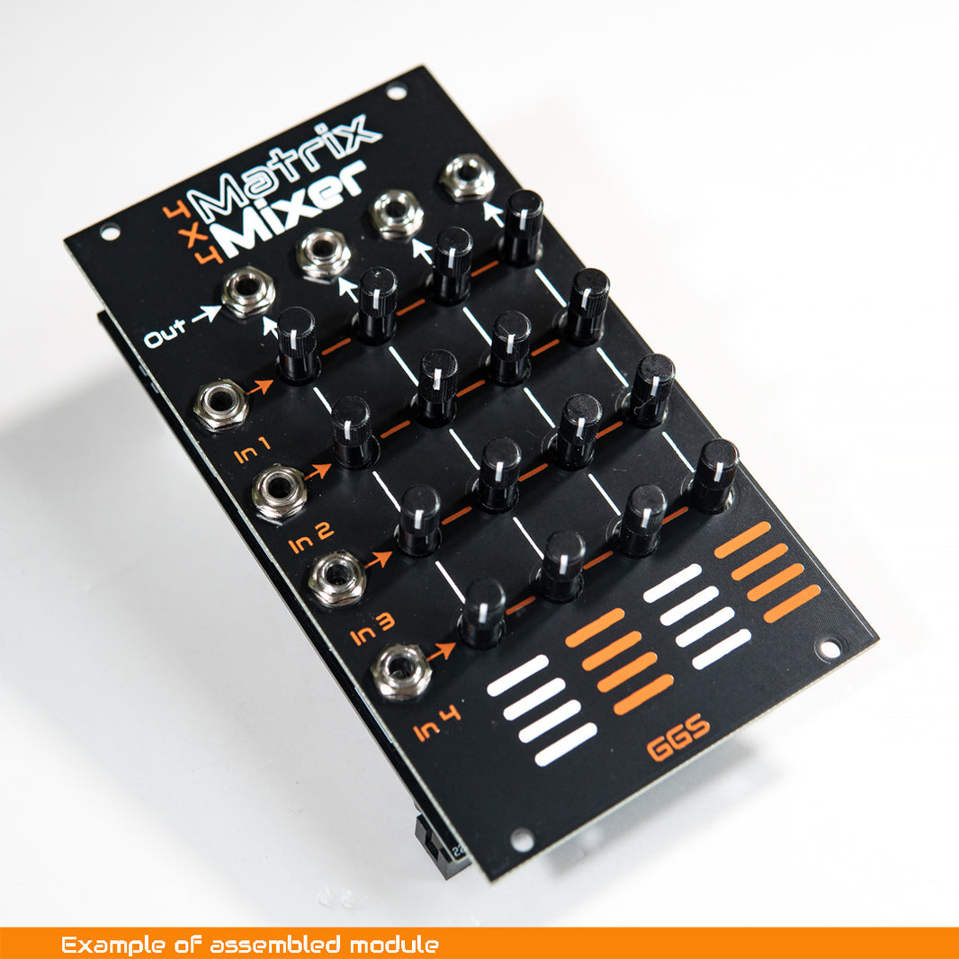 Simple Mixer Synth Module DIY Eurorack Modules, PCB & Full Kits | Guru Gara Synth