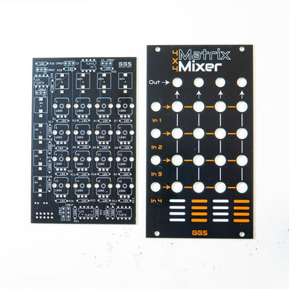 [B-Stock] Matrix Mixer – PCB & Panel Kit | Eurorack | 14HP