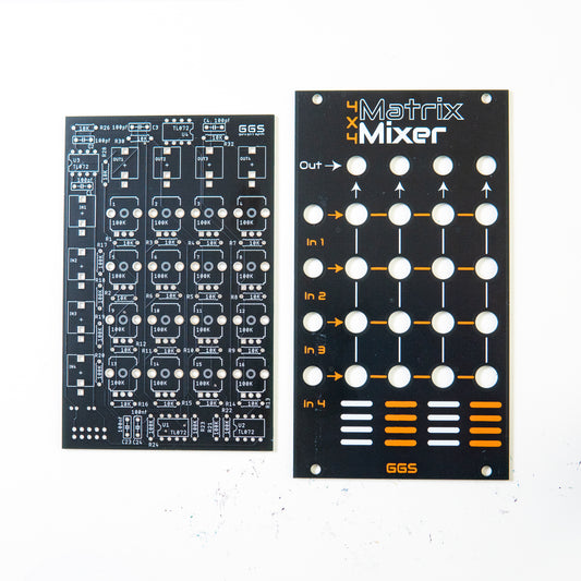 [B-Stock] Matrix Mixer – PCB & Panel Kit | Eurorack | 14HP