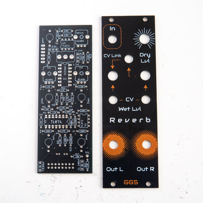 [B-Ware] Reverb Modul PCB und Frontplatten-Kit