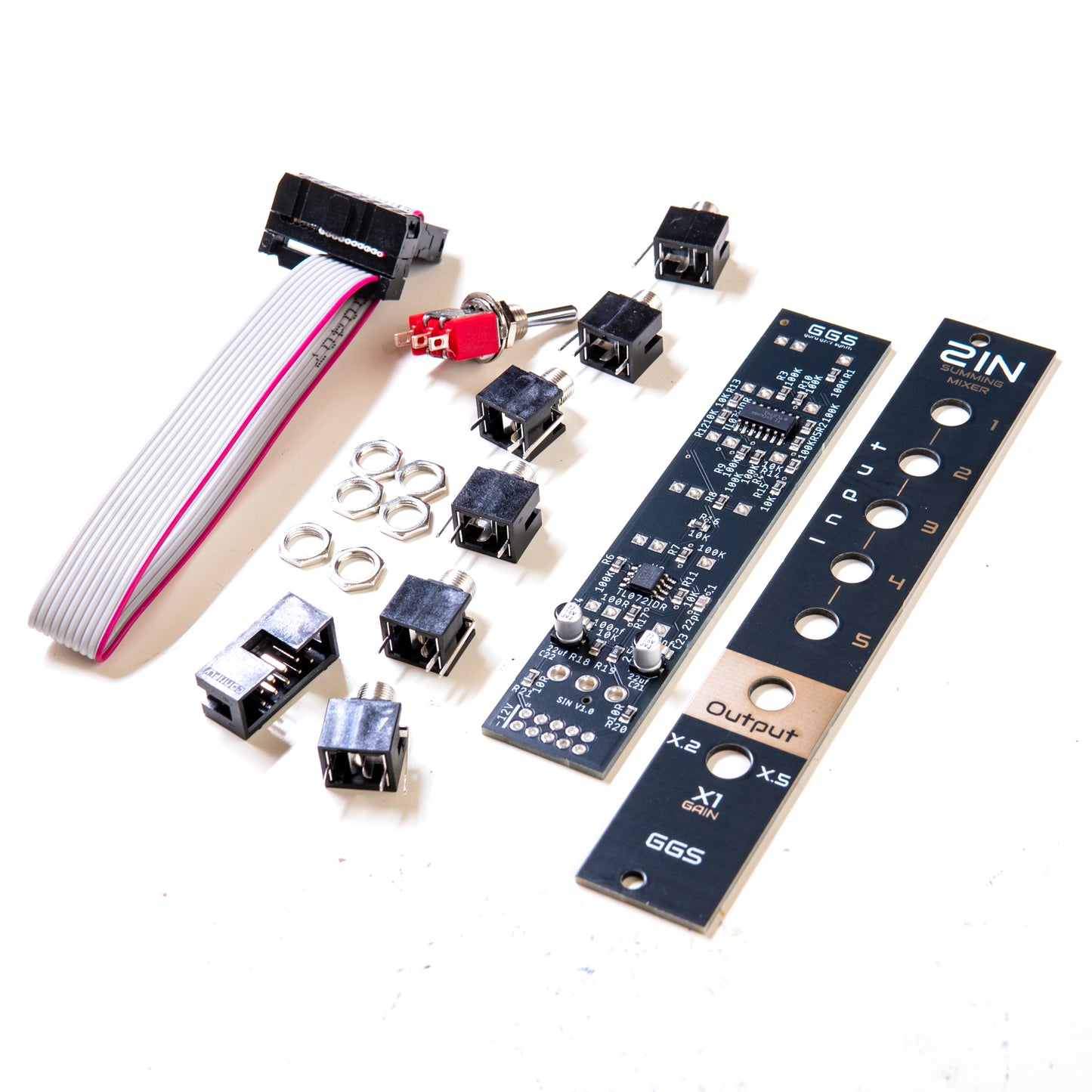 SIN | Eurorack Summing Mixer | Full DIY Kit