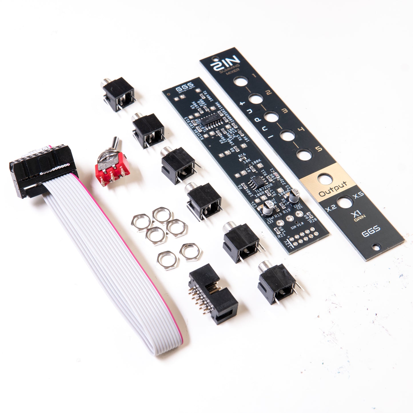 SIN | Eurorack Summing Mixer | Full DIY Kit