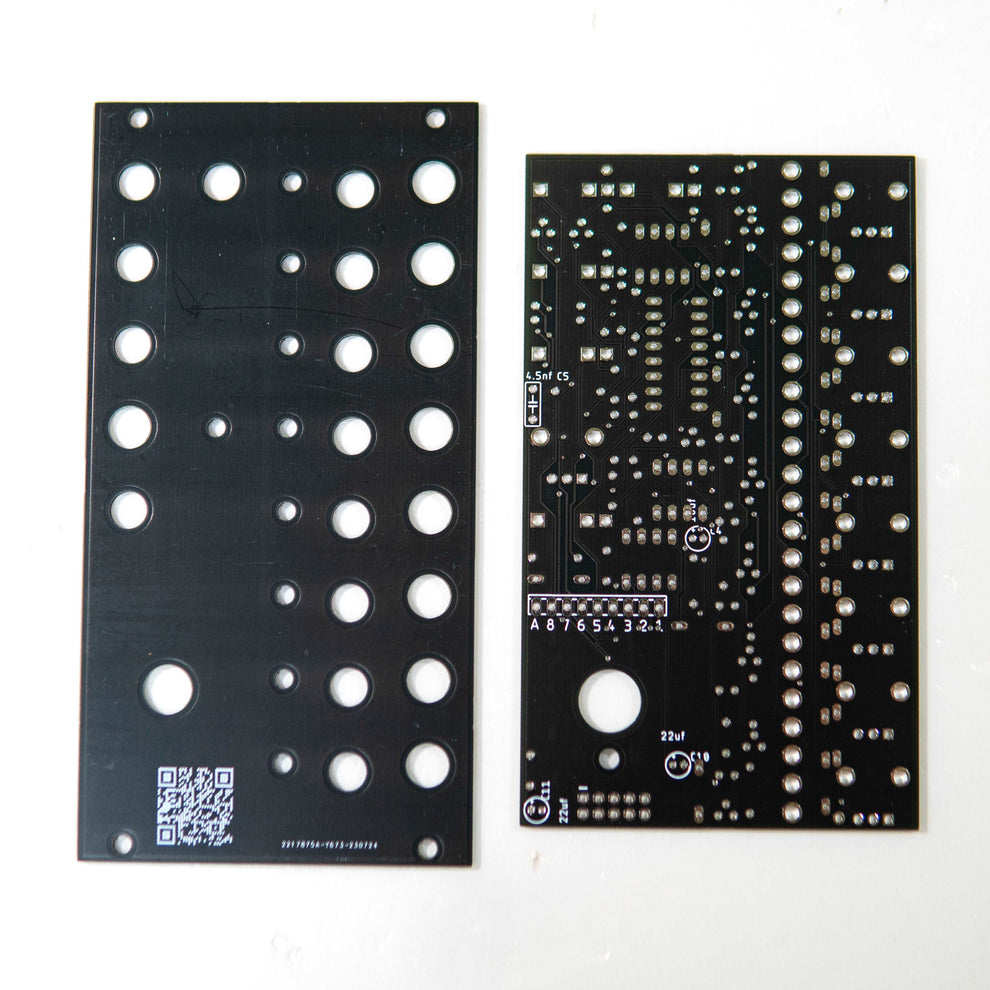 4017 Step Sequencer / Eurorack / PCB & Front Panel – Guru Gara Synth