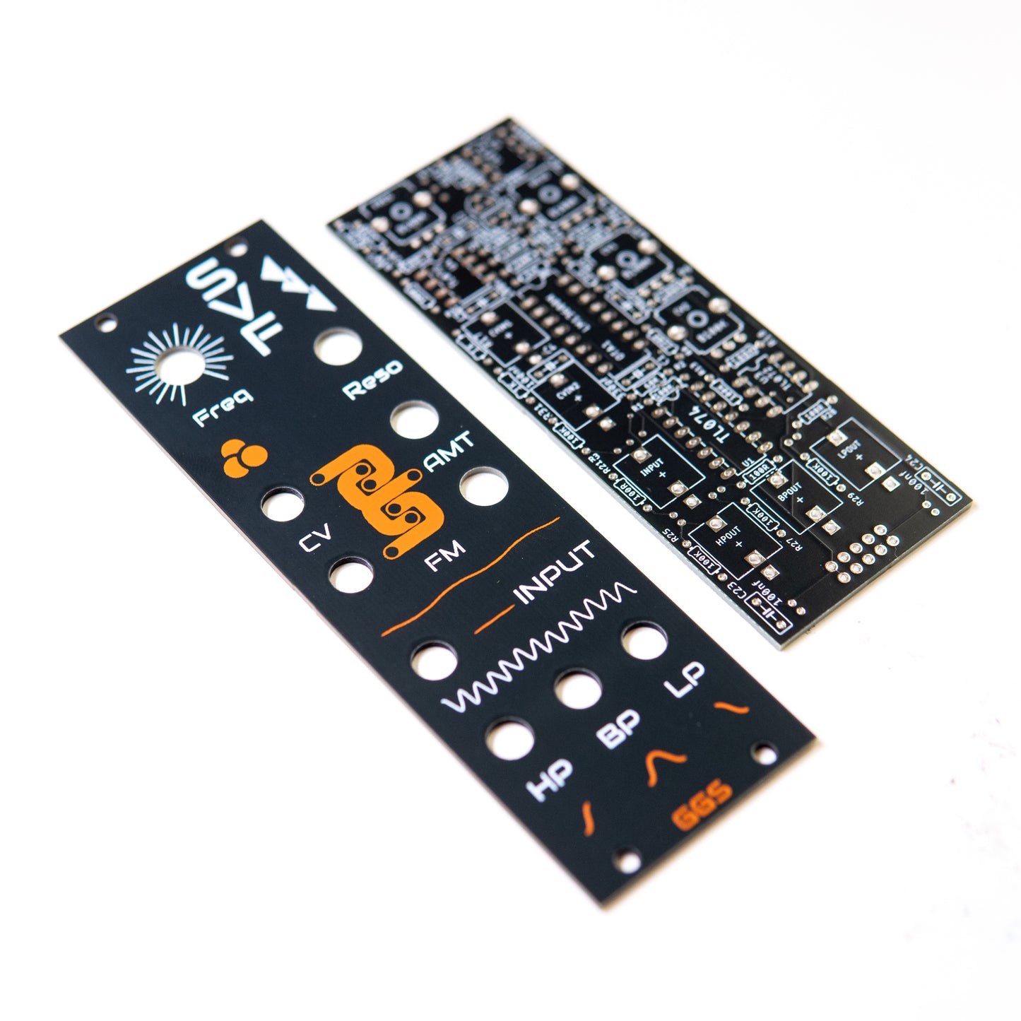 State Variable Filter | Eurorack DIY Kit – PCB & Panel | OTA Core | 8HP