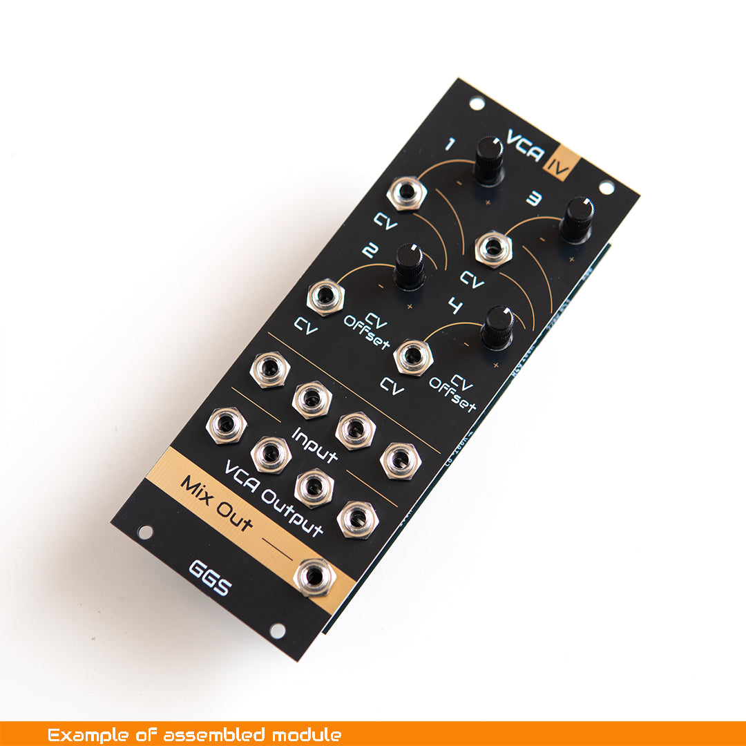VCA IV: Quad OTA VCA - Complete DIY Eurorack Kit