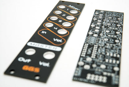 4 Chanel Audio Mixer for Eurorack